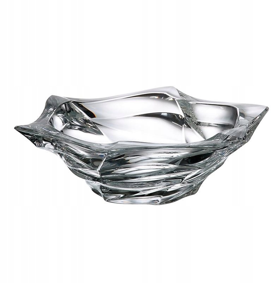 Bohemen Flamenco Kristallen Slakom 33cm - Elegante Decoratie