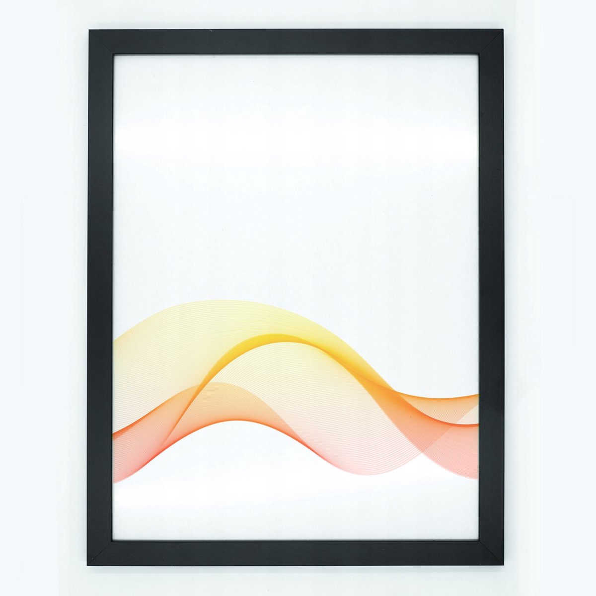 Zwarte MDF Fotolijst 20x30cm met Plexiglas