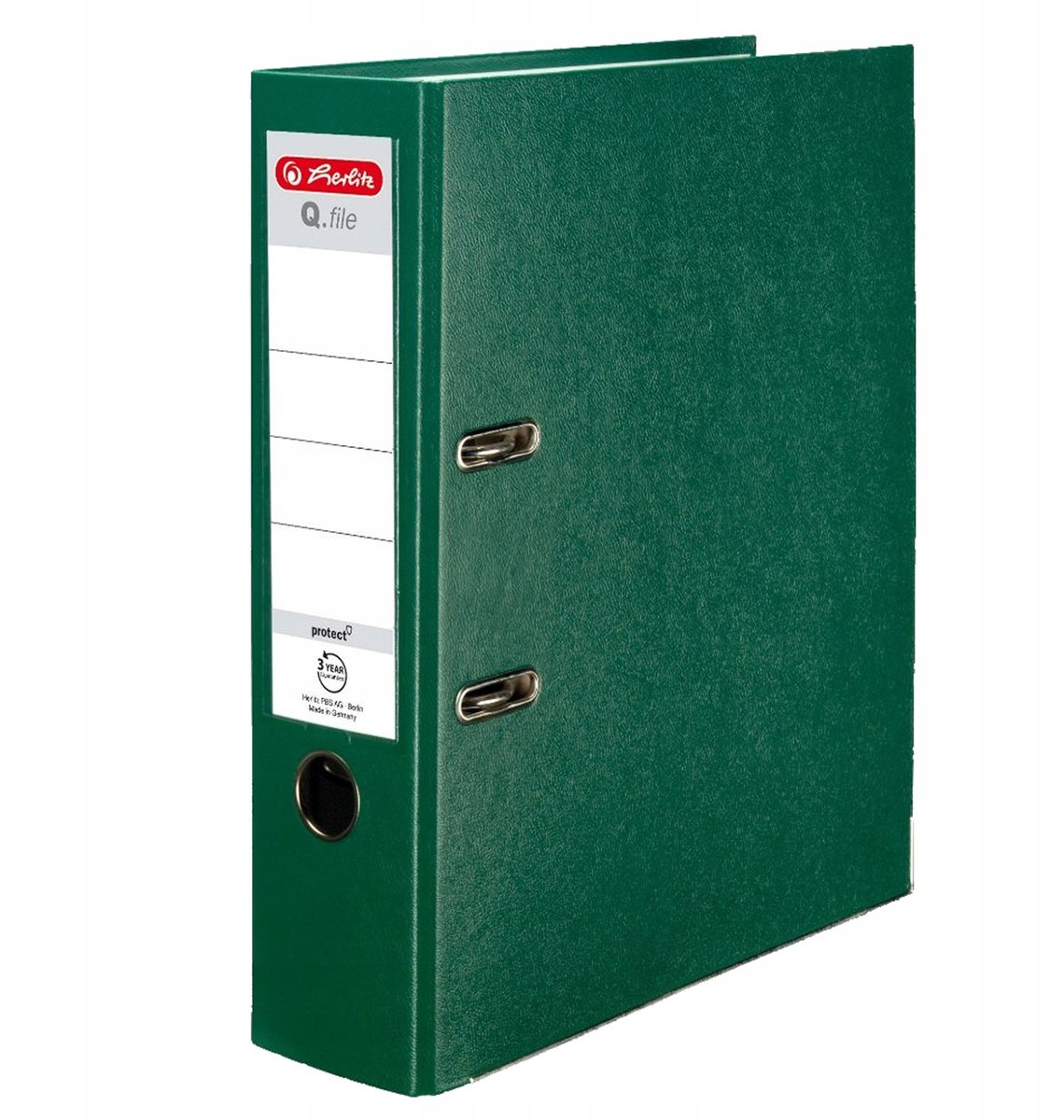 Herlitz Segregator A4 80mm Groen - Duurzaam en Praktisch