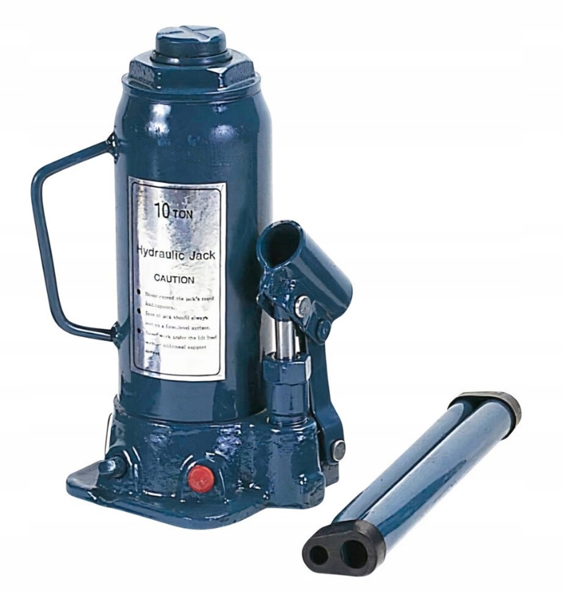 Hydraulische Krik 10T - 23cm Hoogte, 15cm Hefhoogte