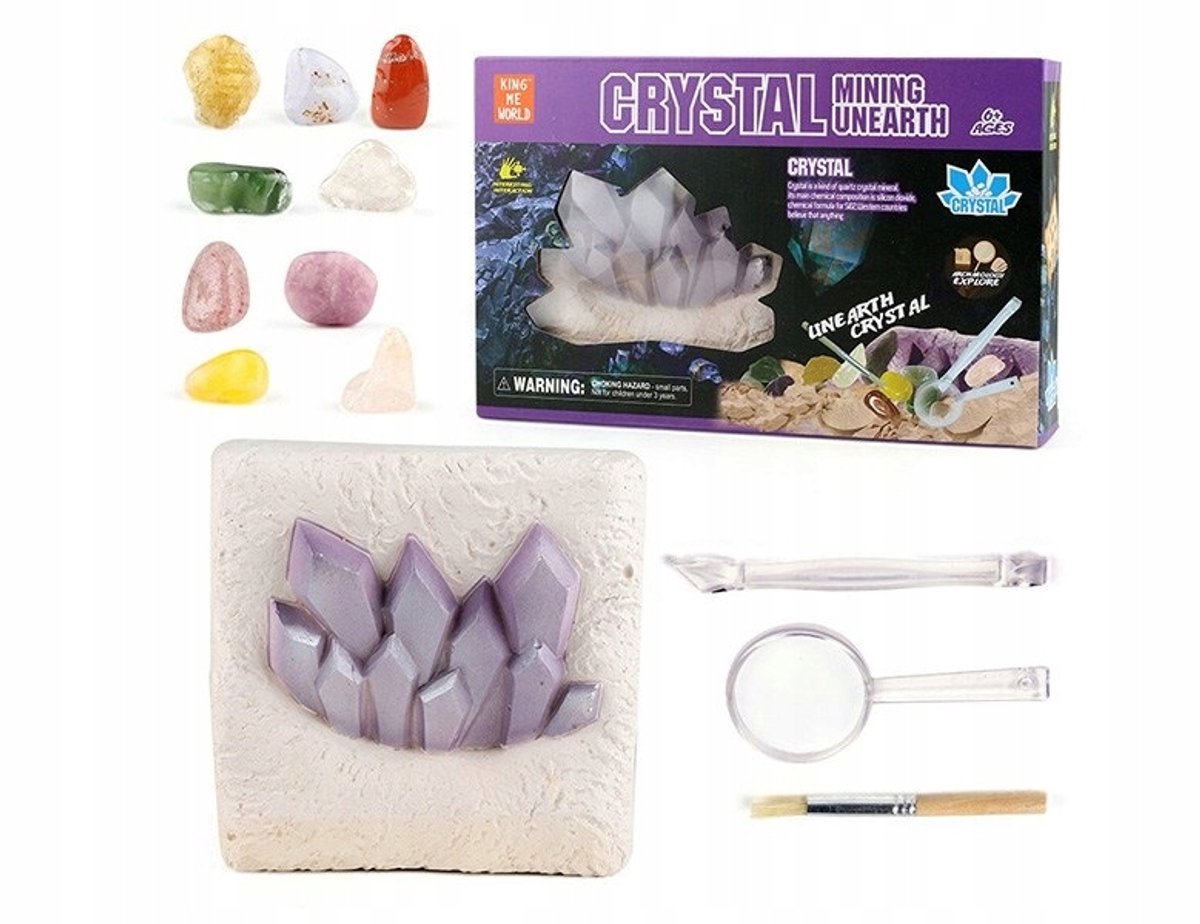 Diamant Mijn Archeologie Set - Leerzaam Speelgoed voor Kinderen