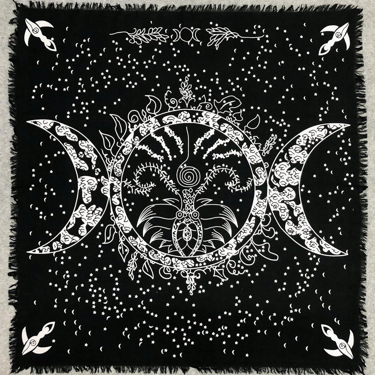Merkloze Altaartapijt voor Tarotkaarten - 70x65 cm - 100% Katoen
