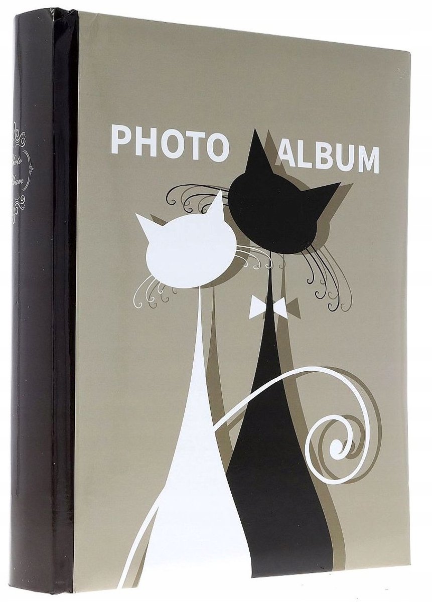 Fotoalbum voor 200 foto's 10x15 cm, genaaid, met beschrijvingsruimte