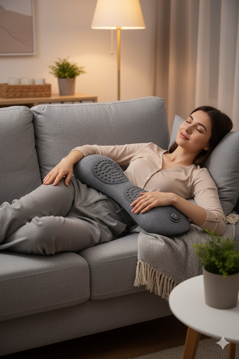 ZenRest Smoothspine Triple Fusion Massager - Massage Kussen thumbnail 2