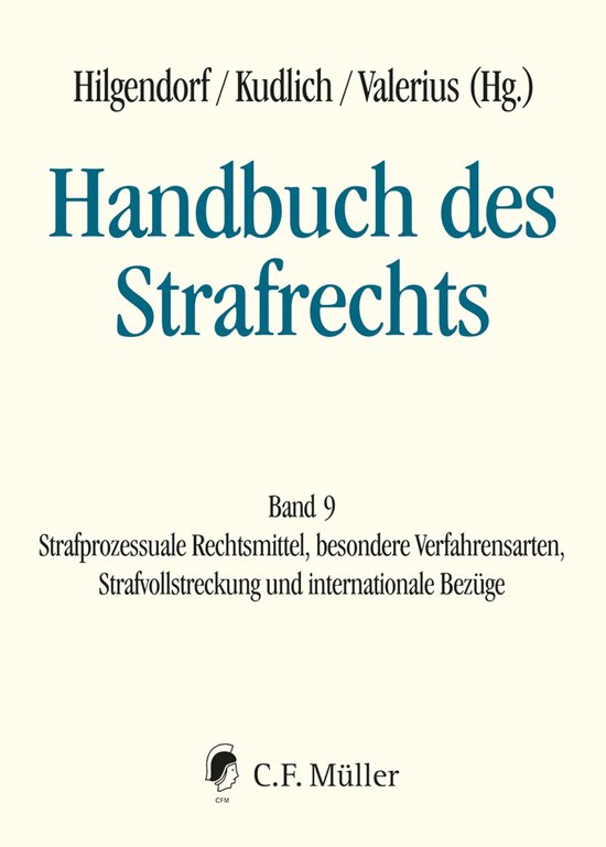 Handbuch des Strafrechts - cover