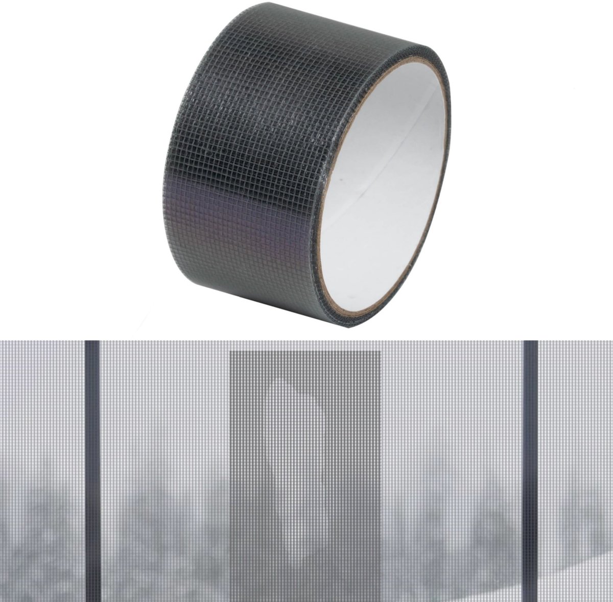 1 rol - Reparatietape voor raamhorren - Hor reparatie tape - Zelfklevende reparatietape vo