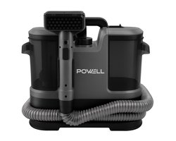 Powell Tapijtreiniger - Vlekkenreiniger - Bank Reiniger - Meubelreiniger - Tapijtreiniger Stofzuiger - Reinigingsmachine - Tapijt Reiniger - 450 Watt - Grijs