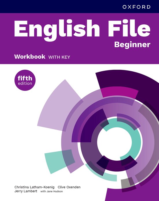 English File fifth edition: Beginner: Workbook with key - cover