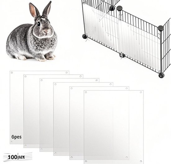 Verblijf Voor Kleine Dieren Kooi Voor Kleine Dieren Verblijf Voor Hamsters Konijnen Cavias Doorzichtige Plastic Box Voor Kleine Dieren