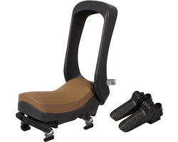 Urban Iki Junior fietszitje - Dragermontage - Bincho Black/ Kurumi Brown