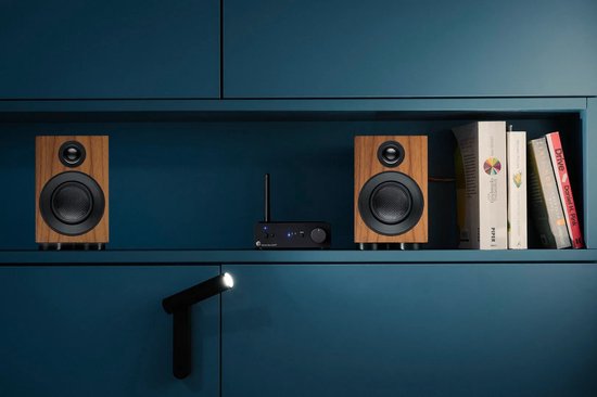 Pro-Ject Speaker Box 3E Carbon Boekenplank Speakers - High-End Geluid - Carbon Afwerking - 2-Weg - Walnoot van Merkloos — afbeelding 4