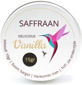 Saffraan | Delicious Vanilla | 100% Puur uit Iran | 15 gram