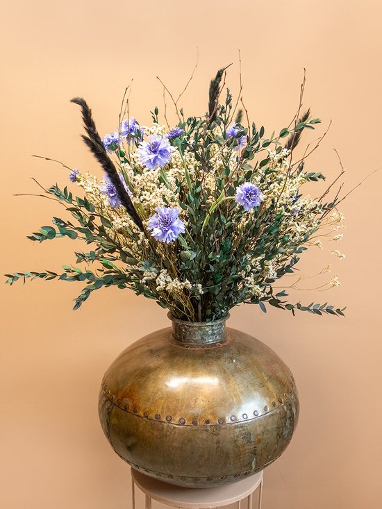 Foto: Mixed flowers boeket mila eucalyptus droogbloemen kunstbloemen