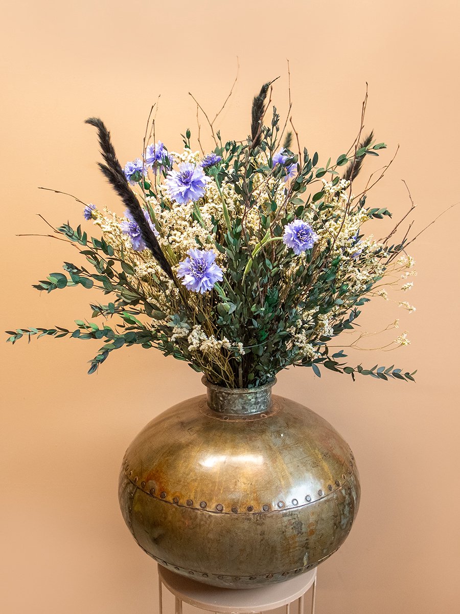 Mixed Flowers Boeket Mila | Eucalyptus | Droogbloemen | Kunstbloemen