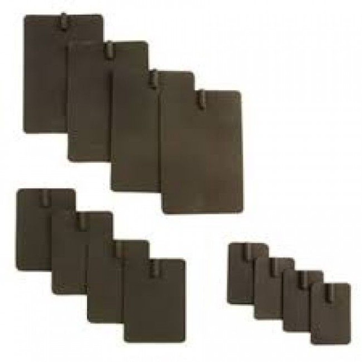 Carbon Rubberen elektroden 6 x 8 cm (set of 4) - Elektroden - Chattanooga