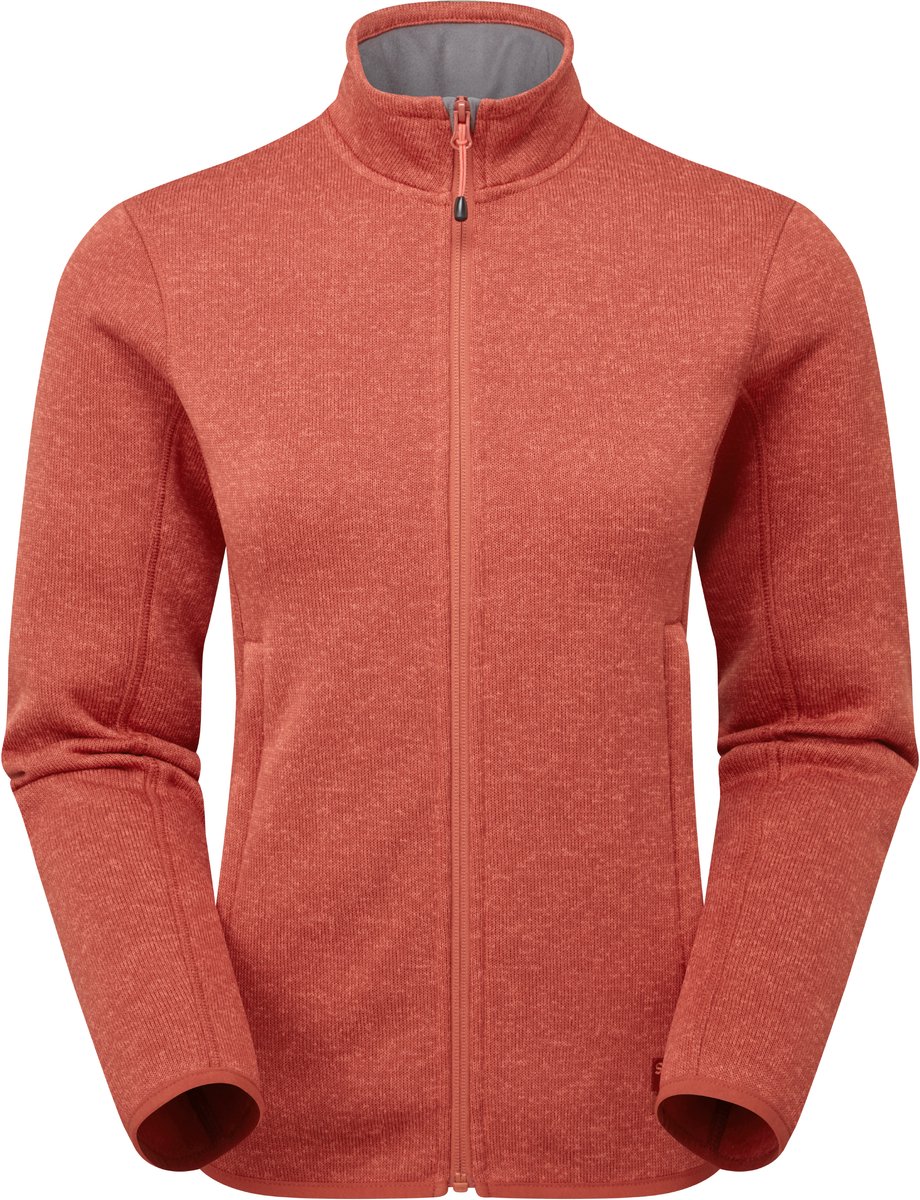 Sprayway Abhail Knitted Jacket Outdoorvest Dames Rood