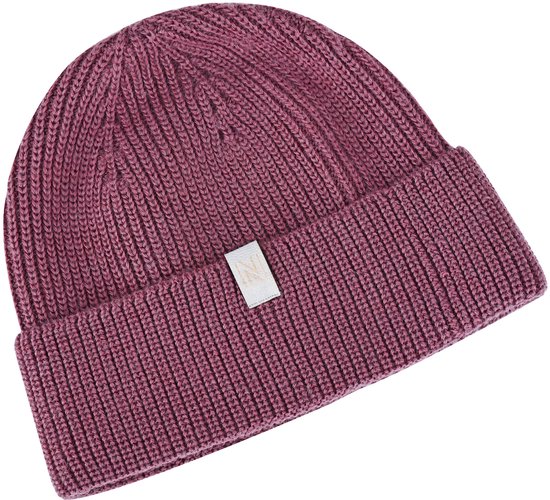Norfolk - Chapeau 70% laine mérinos - Bonnet tricoté Premium - Chapeau de Sports d'hiver - Rose - Norwick