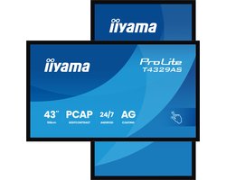 Antislipmat Iiyama T4329AS-B1AG Zwart