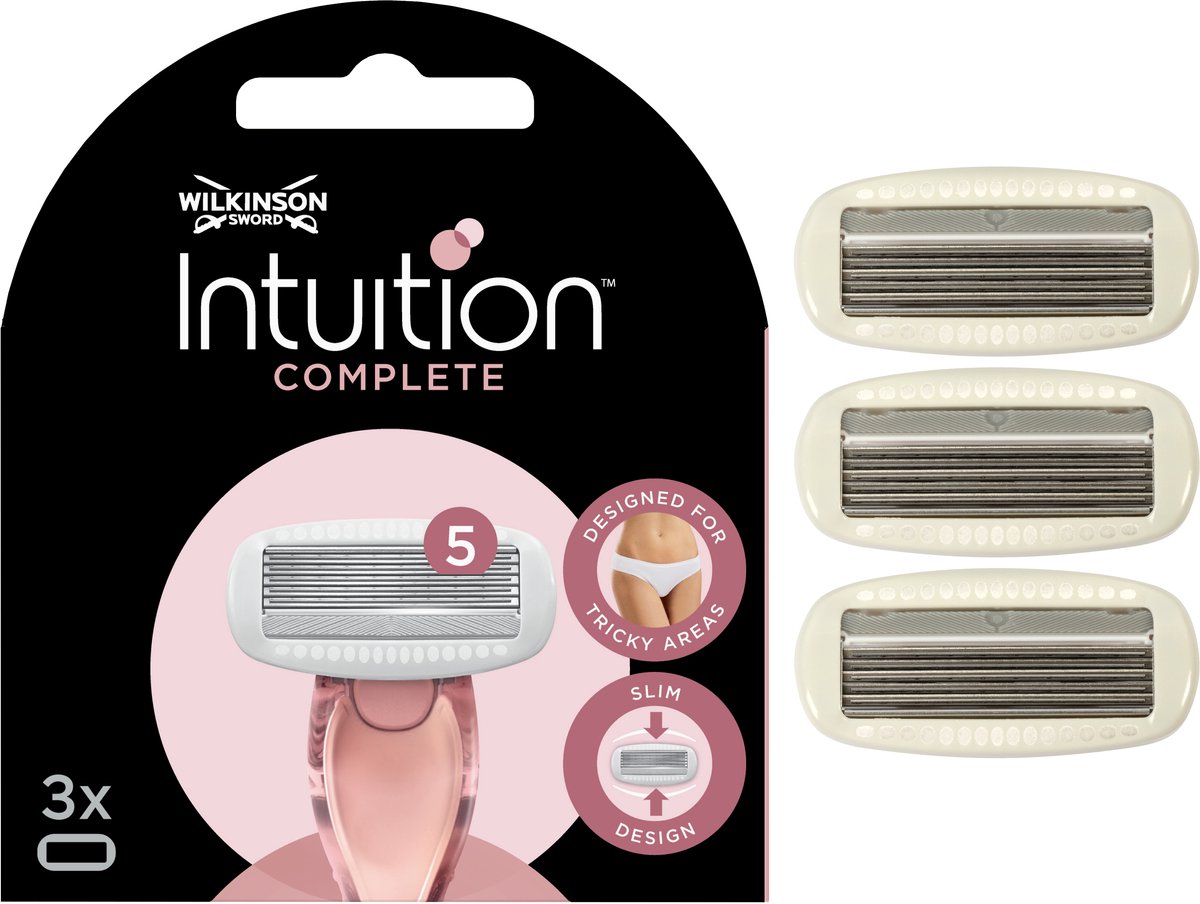 Intuition Complete scheermesjes voor vrouwen 3st