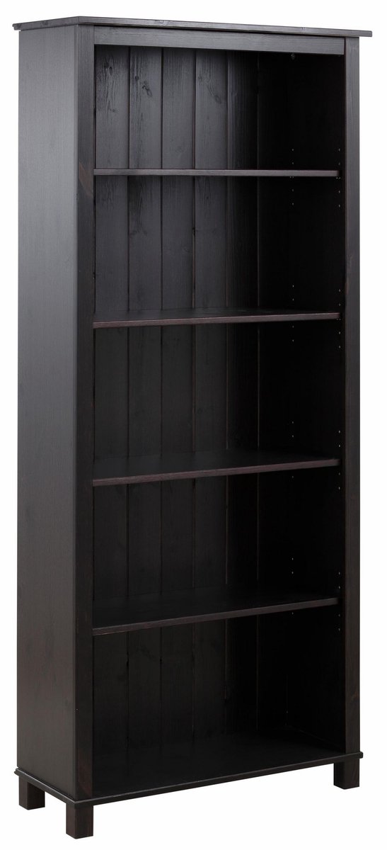 Notio Living Pivo - Bookcase with 4 shelves in pine havana (171 x 77 x 31 cm) Bruin
