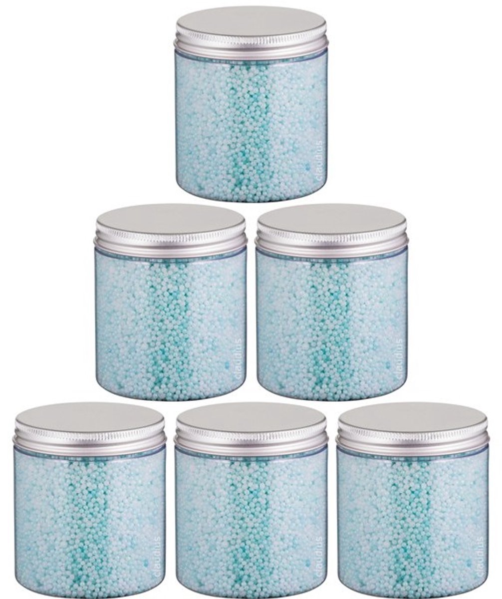 Badkaviaar Hamam - 200 gram - met aluminium deksel - set van 6 Stuks - bad parels voor in bad