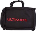 Zwarte draagtas met rode 'ULTIMATE' logo.