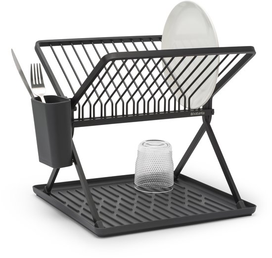 Brabantia SinkSide Afdruiprek - Inklapbaar - Compact - Dark Grey