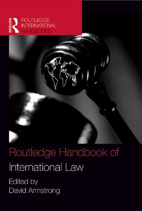 Routledge Handbook of International Law - cover