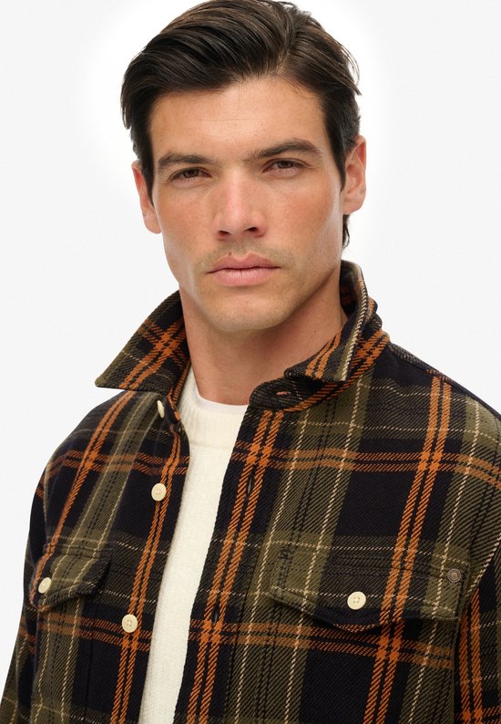 Superdry - The Merchant Store - Chemise à carreaux épais - Homme - Chemises manches longues