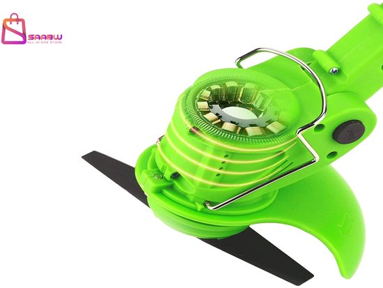grastrimmers met accu – Draadloze Grassnijder met 2x Batterij – Telescopisch & Krachtig – grastrimmer accu – grasmaaier – kantenmaaier – 48550 — afbeelding 2