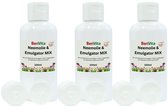 Neemolie met Emulgator Mix 3x100ml - Wateroplosbaar - Pure Neem Olie met Emulgator om Neem Spray te maken voor mens, dier en plant - Direct te Gebruiken