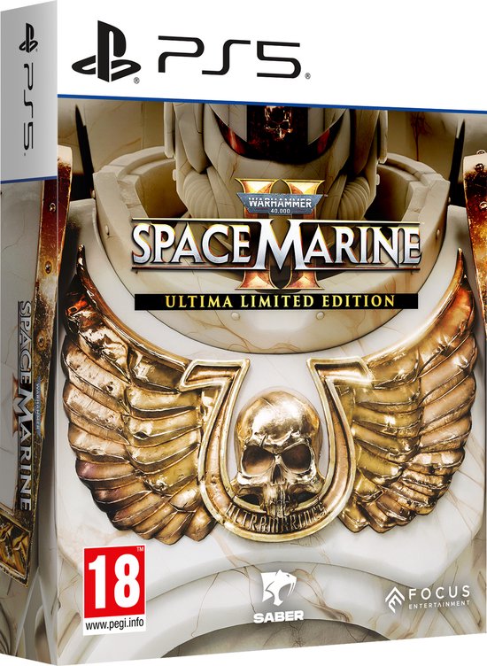 Warhammer 40,000: Space Marine 2 - Ultima Limited Edition - SteelBook case - PS5