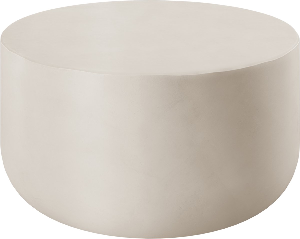 tectake® Ronde Salontafel - Ø80 x 39,5 cm - Bijzettafel voor Binnen en Buiten - Ronde Bijz