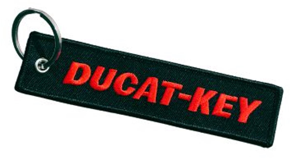 Ducat-key sleutelhanger – Motor sleutelhanger – Cadeau voor motorrijders – Geschikt voor Ducati Monster – Ducati accessoires