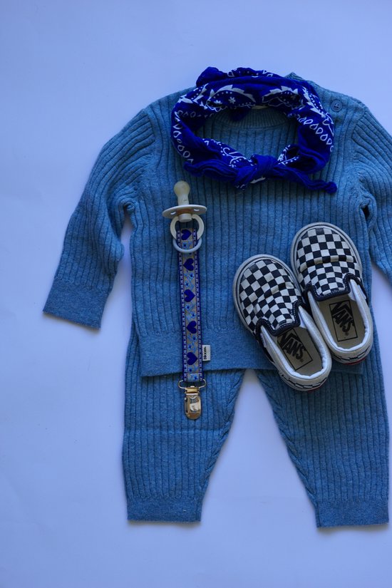 Bloom Babies - Speenkoorden Set Boston & Oslo - Handgemaakt Speenclip - Baby Cadeau Jongen - Gratis inpakservice - Baby van Bloom Babies — afbeelding 3