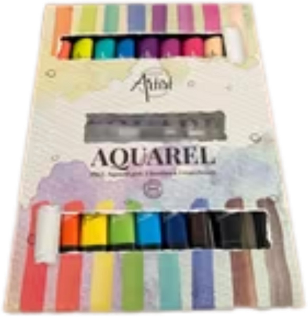 Aquarel set 16 x 12ml inclusief A5 pad