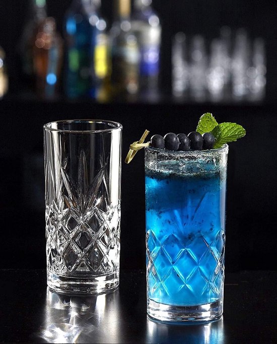 Alar - Jonica - Cocktailglazen - 85 cl - Set van 6 - Kristalglas