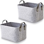 Mand HJALTI B30xL30xH20 cm zwart