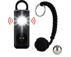 AVENIR25® - Monkey fist + Alarm/Zaklamp Set - Zelfverdediging - 2-in-1 - Veiligheid - Combi-Deal - Persoonlijke Beveiliging - Protectie - Bescherming - Aanval - Product - Tools