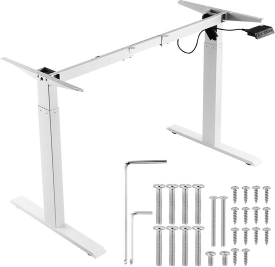 BEXEVUE Bureau Assis Debout Électrique - 100x60 cm Bureau Table Debout