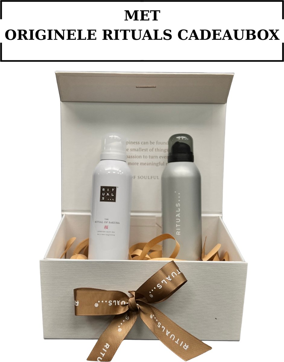 Rituals - Geschenkset - Sport Shower Gel 200 ml - Sakura Shower Gel 200 ml - Originele RITUALS Cadeaubox