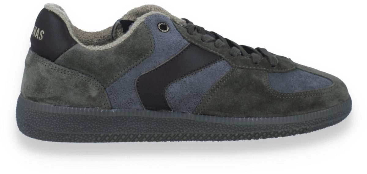 Verbenas Heren Sneaker Soro Suit Taupe kaki