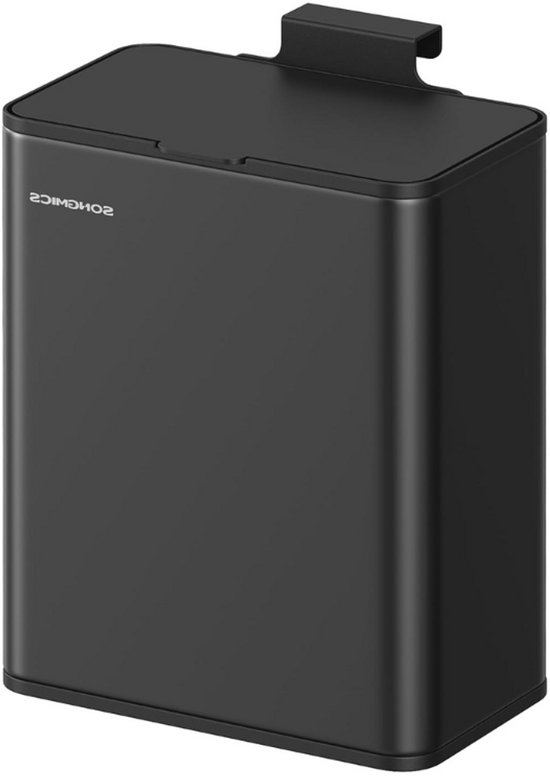 Switch afvalbak 3x 60 liter wit met stalen deksel