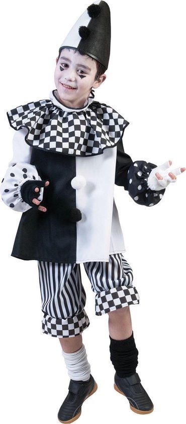Deguisement Carnaval : Costume Pierrot Unisexe - Déguisement