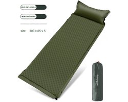 Northstrong | automatisch opblaasbare matras | extra lang & breed | 200 x 65 x 5