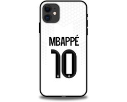 Mbappé 10 Real Madrid telefoonhoesje - Apple iPhone 11 - Backcover Softcase - Wit
