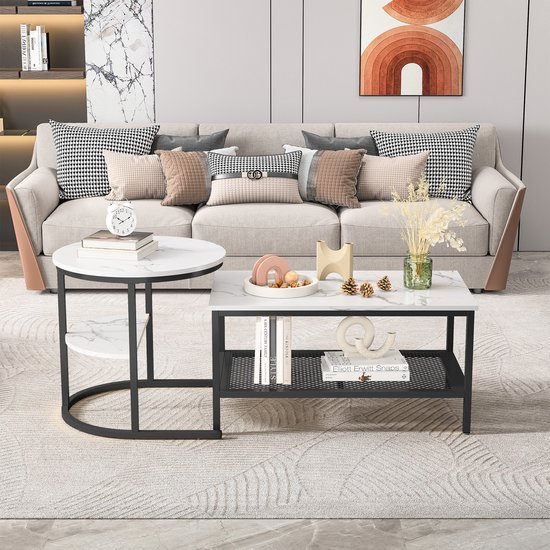 Ronde salontafels met opbergruimte kopen? ️ Slim gekozen Ronde salontafels met opbergruimte kopen? ️ Slim gekozen