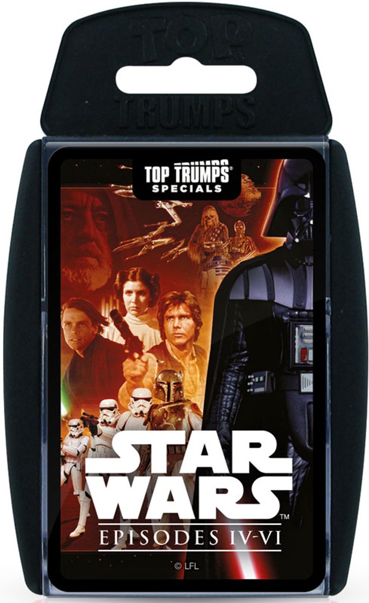 Winning Moves kaartspel Star Wars Top Trumps 4-6 - educatief spel.