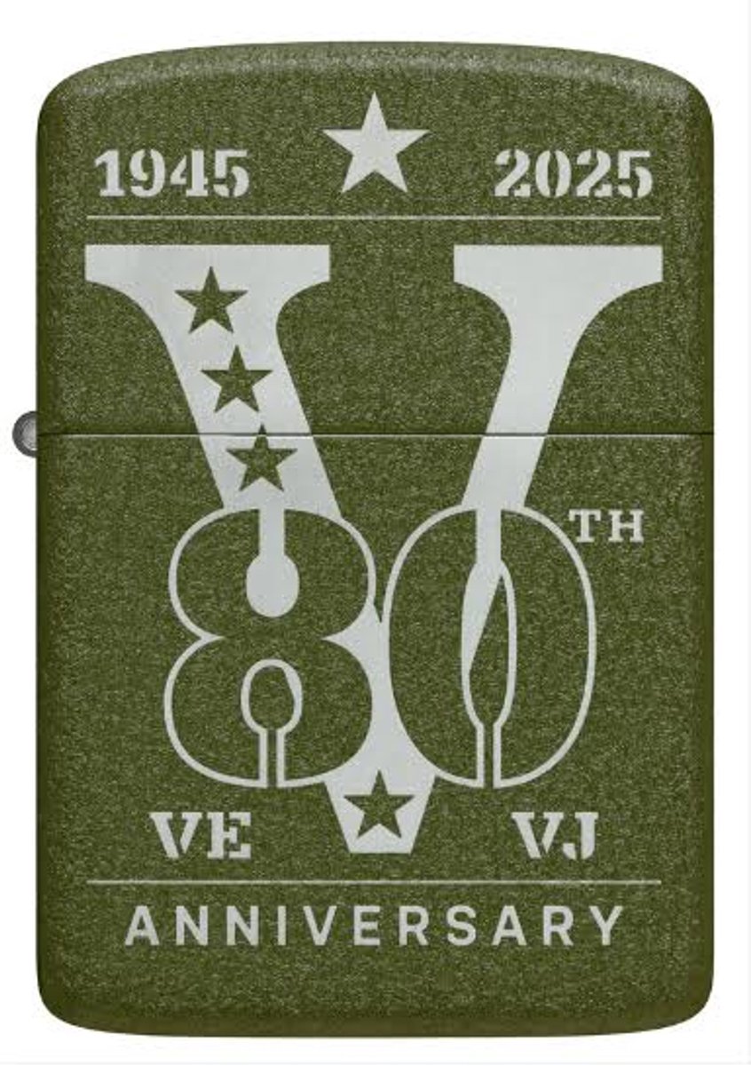 Zippo Victory 80th Anniversary Limited Edition 1945-2025