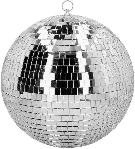 Boland - Discobal (XL) zilver Zilver - Glitter & Glamour - NYE - Oudjaarsavond